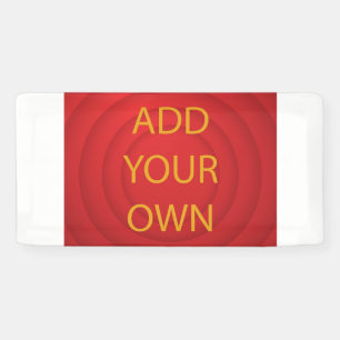 Lona Banderas de vinilo personalizado para celebracione