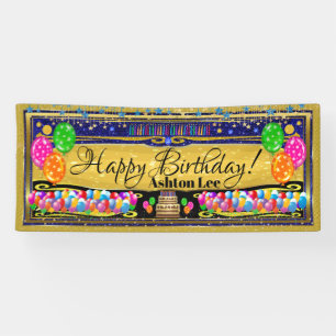 Lona Banderín de Celebración