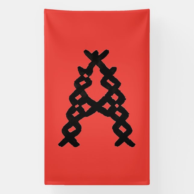 Lona Banderines de vinilo 4x8. Baratos. Personalizados. (Vertical)