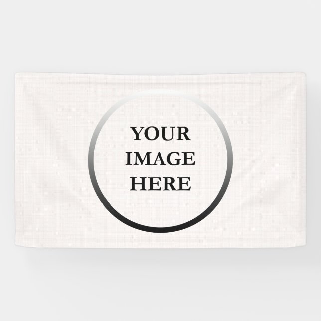 Lona Banderines de vinilo asequibles para señalización  (Horizontal)