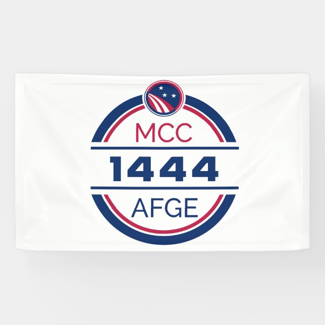 Lona Banner AFGE 1444 (Horizontal)