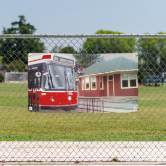 Lona Banner al aire libre CLRV 1.6' x 3'