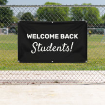 Banner al aire libre del Personalizable Estudianti