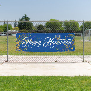 Lona Banner al aire libre - Feliz Hanukkah