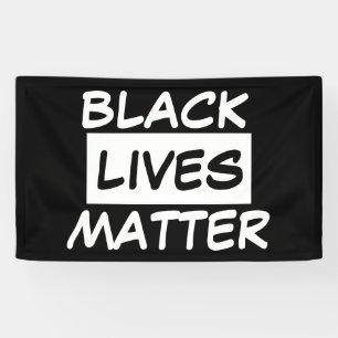 Lona Banner - BLACK LIVES MATTER