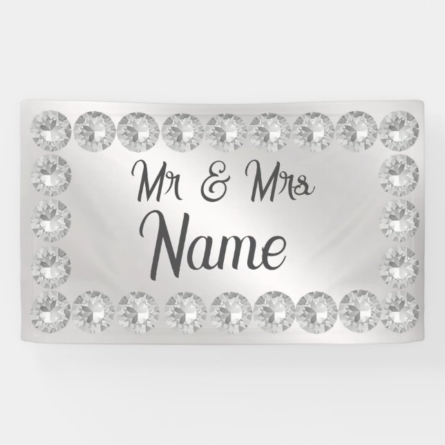 Lona Banner boda (Horizontal)