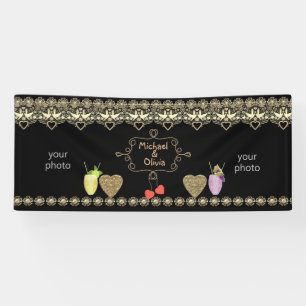 Lona Banner boda, aniversario, boda