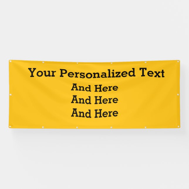 Lona Banner comercial Personalizado de 4'x10' (Horizontal)