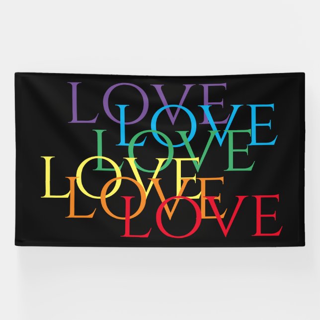 Lona Banner de 6'x10' de AMOR DE LLUVIA II (Horizontal)