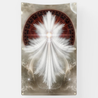 Lona Banner de Angel Wings Snowflake NL