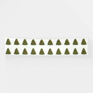 Lona Banner de árbol de Navidad