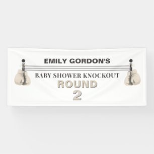 Lona Banner de Baby Shower Knockout