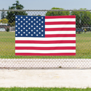 Lona Banner de bandera estadounidense - Estados Unidos