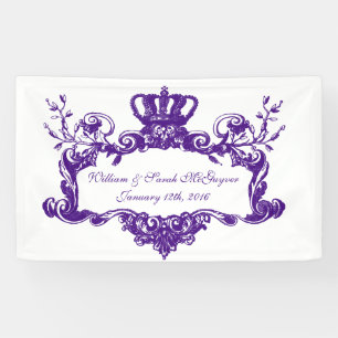 Lona Banner de Boda elegante de personalizado