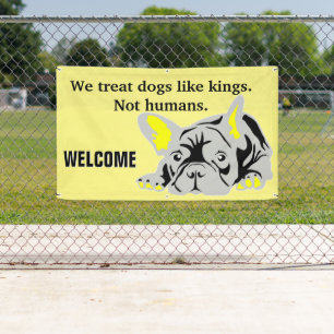 Lona Banner de Bulldog francés