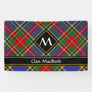 Lona Banner de Clan MacBeth Tartan