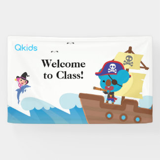 Lona Banner de clase Qkids