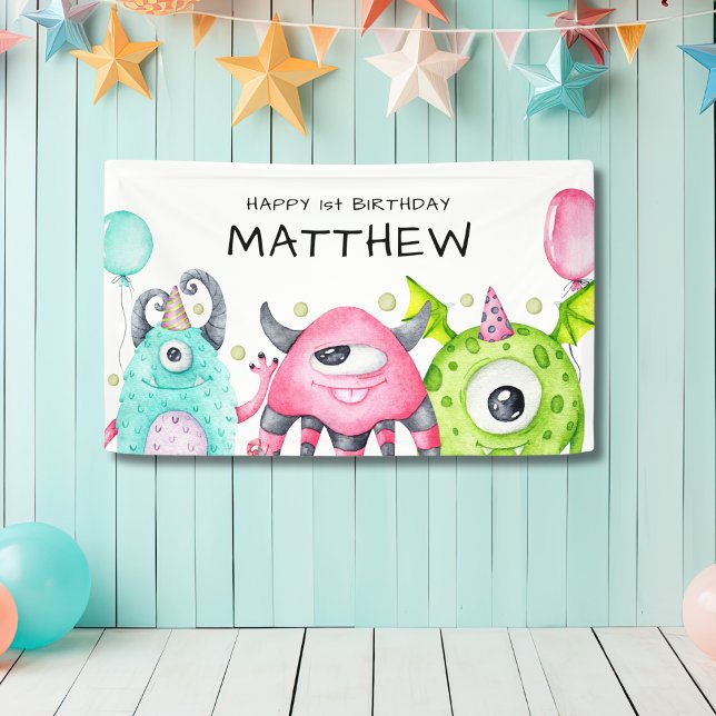 Lona Banner de cumpleaños feliz a los chicos (Subido por el creador)