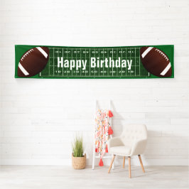 Lona Banner de diseño de fútbol