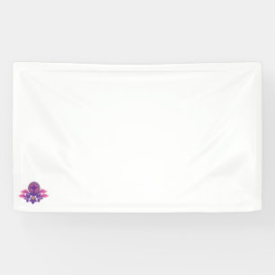 Lona Banner de diseño de vinilo para ilustracion de flo