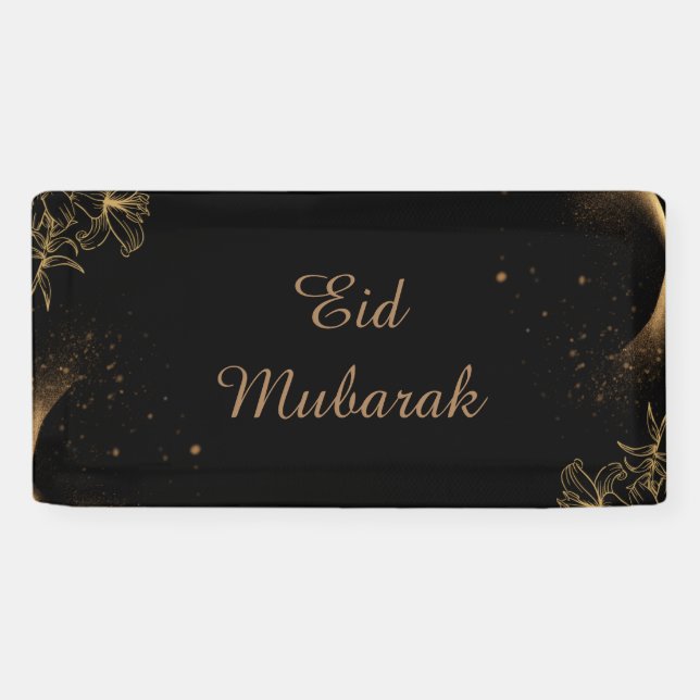 Lona Banner de Eid (Horizontal)