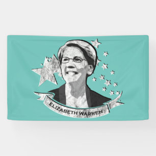 Lona Banner de Elizabeth Warren Star