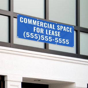 Lona Banner de Espacio Comercial en Arrendamiento