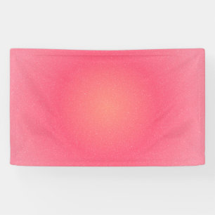 Lona Banner de evento con gradiente rosa moderno