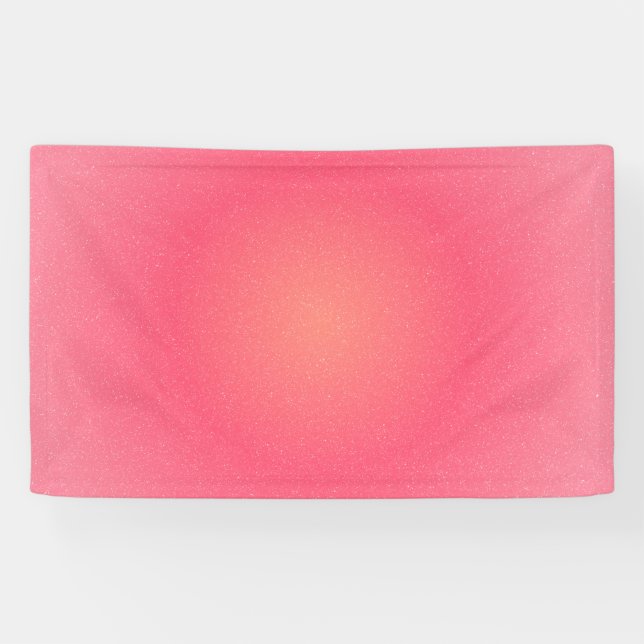 Lona Banner de evento con gradiente rosa moderno (Horizontal)