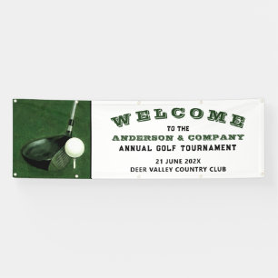 Lona Banner de evento de golf