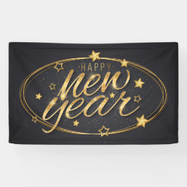 Lona Banner de Feliz Año Nuevo