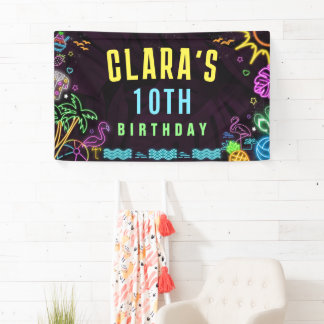 Lona Banner de Fiesta brillante Fiesta de Splash Splish