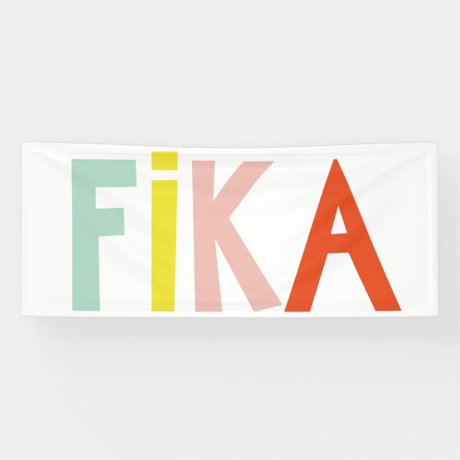 Lona Banner de Fika Colors (Horizontal)