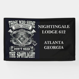 Lona Banner de Freemason