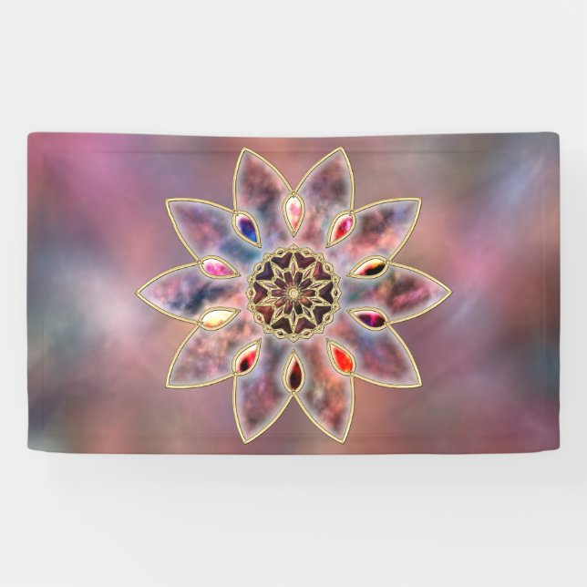 Lona Banner de galaxias desangradas (Horizontal)