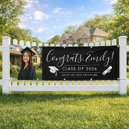 Lona BANNER DE GRADUACIÓN 2026 | Con Foto