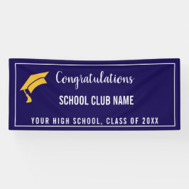 Lona Banner de graduación del Club de Personalizados Az