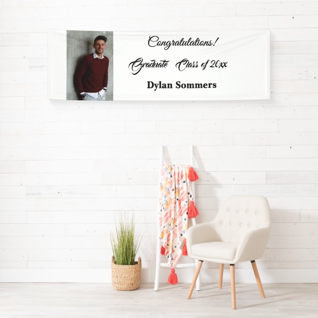 Lona Banner de graduado (In situ)