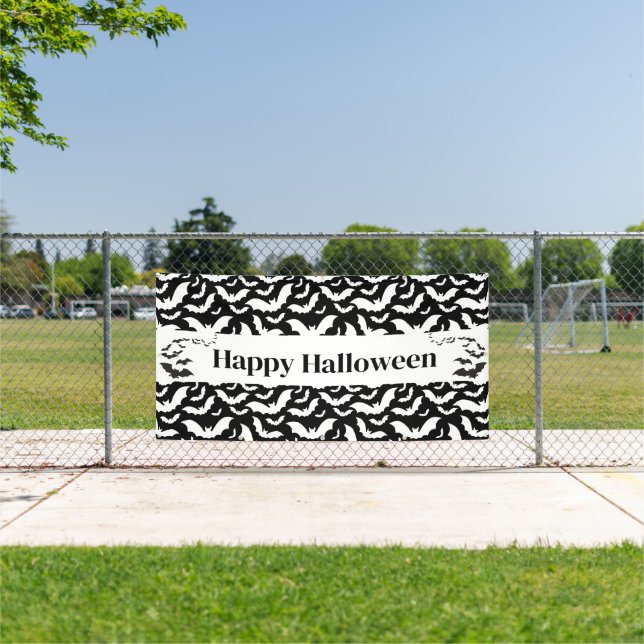 Lona Banner de Halloween (in situ)