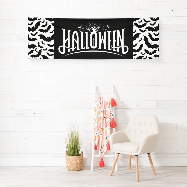 Lona Banner de Halloween (In situ)