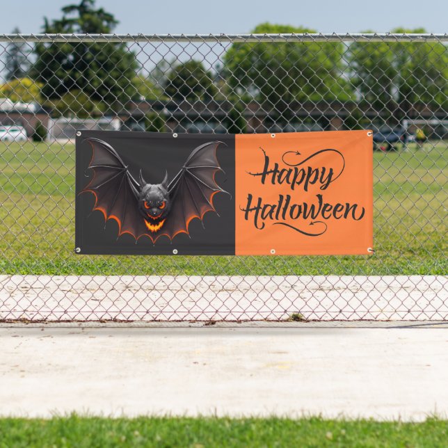 Lona Banner de Halloween (In situ)