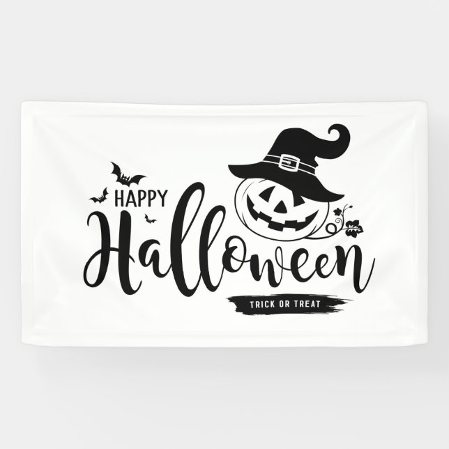 Lona Banner de Halloween (Horizontal)