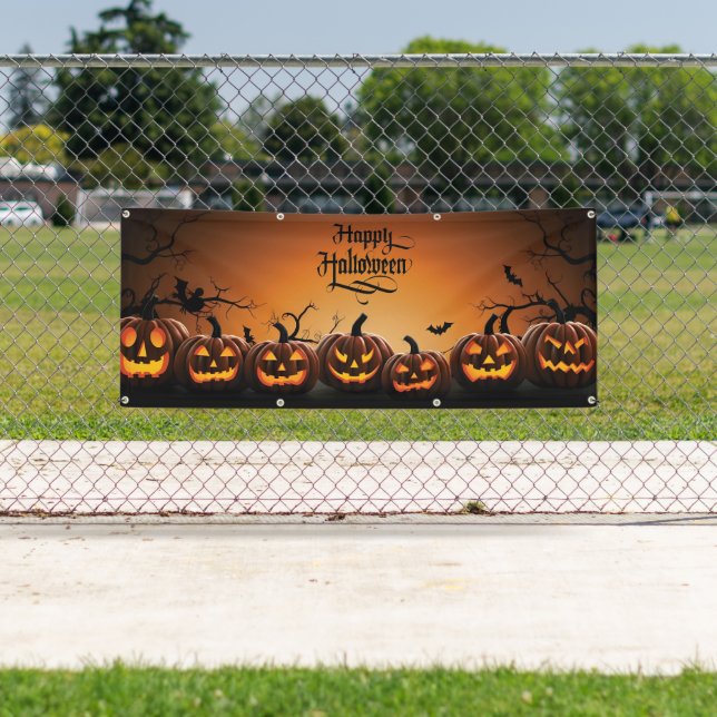 Lona Banner de Halloween (In situ)