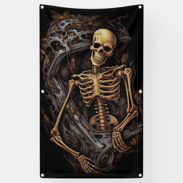 Lona Banner de Halloween (Vertical)