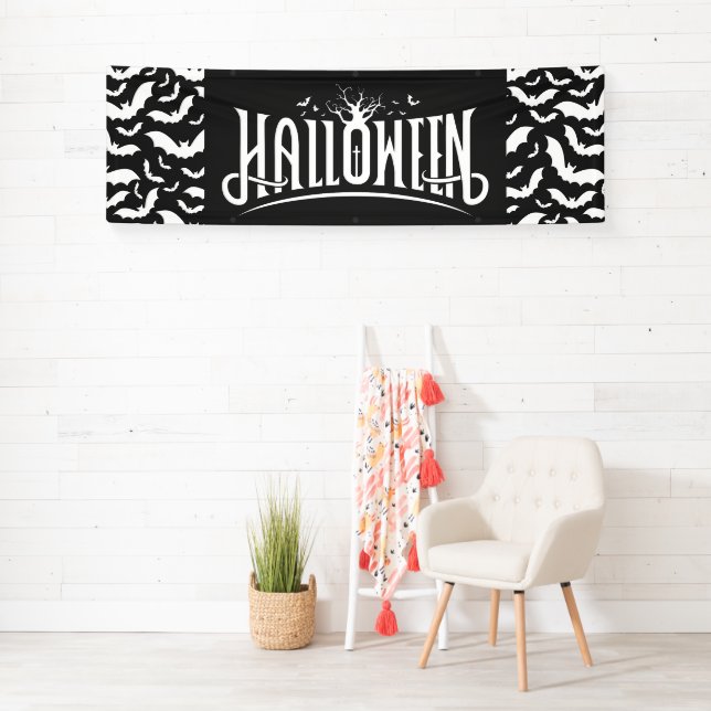Lona Banner de Halloween (In situ)