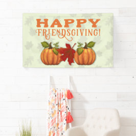 Lona Banner de Happy Friendsending / Thankde Wall