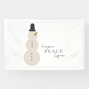 Lona Banner de Holiday para Navidades de sensibilizació