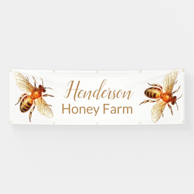 Lona Banner de Honey Business (Horizontal)