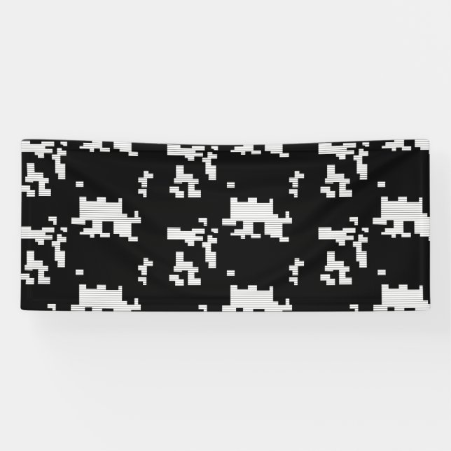 Lona Banner de idioma, tormenta del desierto (Horizontal)