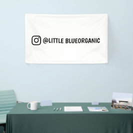 Lona Banner de Instagram | Tu nombre de Instagram